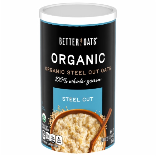 Better Oats® Organic Whole Grain Steel Cut Oats, 30 oz - City Market