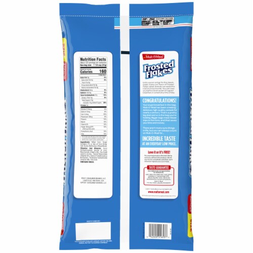 Malt-o-Meal® Frosted Flakes Perspective: back