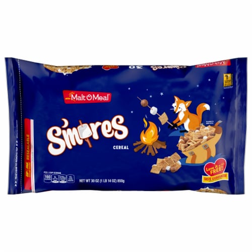 Malt-O-Meal® S'mores Cereal Perspective: back