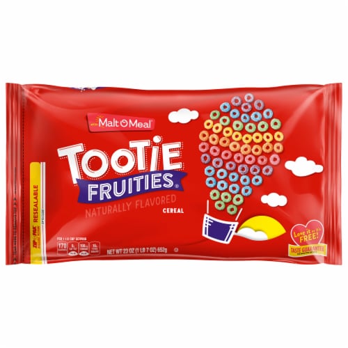 Malt-O-Meal® Tootie Fruities® Bag Cereal Perspective: back
