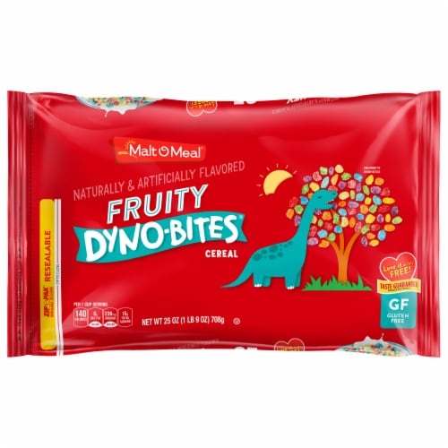 Malt-O-Meal® Fruity Dyno-Bites Cereal Perspective: back