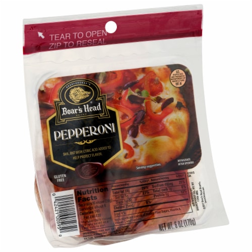 Boar's Head Pepperoni Perspective: back