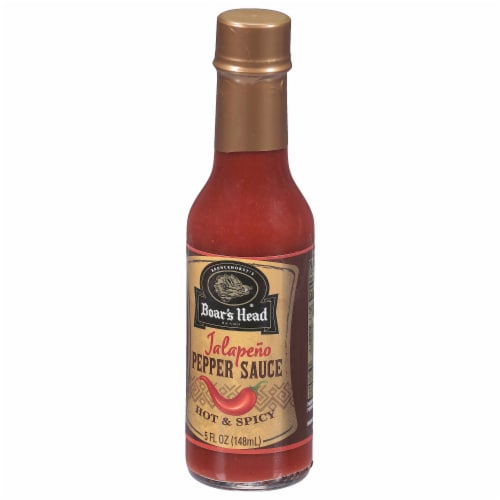 Boar's Head Jalapeno Pepper Sauce Perspective: back