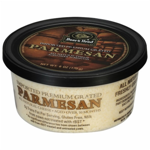 Boar's Head Premium Imported Parmesan Cheese Perspective: back