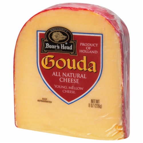 Boar's Head Gouda Cheese Perspective: back