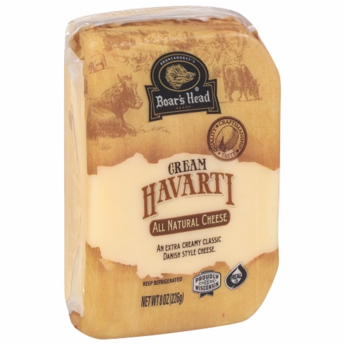 Boar's Head Cream Havarti Cheese Perspective: back