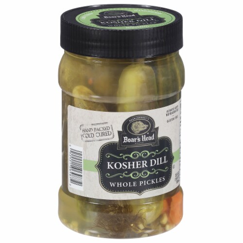 Boar's Head Kosher Dill Whole Pickles Perspective: back