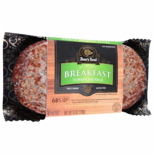 Boar’s Head All Natural Turkey Sausage Perspective: back