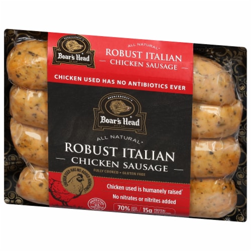 Boar's Head Robust Italian Chicken Sausage Perspective: back