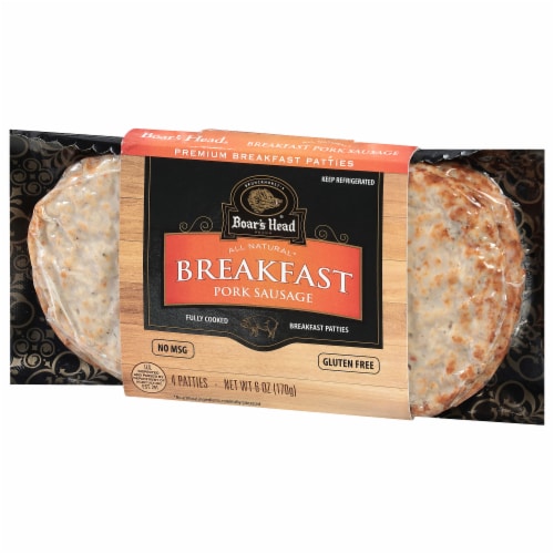 Boar’s Head Breakfast Pork Sausage Perspective: back