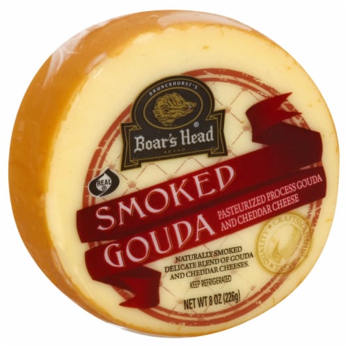 Boar’s Head Smoked Gouda Cheese Perspective: back