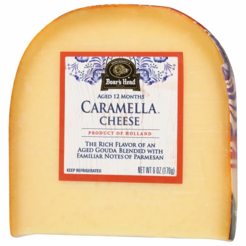 Boar's Head Caramella Cheese Perspective: back