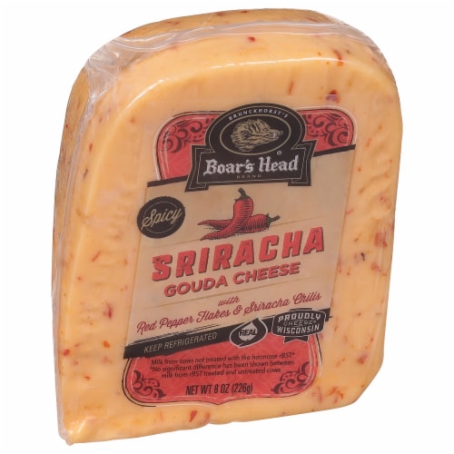Boar’s Head Sriracha Gouda Cheese Perspective: back