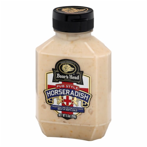 Boar's Head Pub Style Horseradish Sauce Perspective: back
