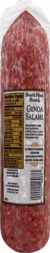 Boar's Head Mini Genoa Salami Perspective: back