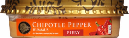 Boar's Head Fiery Chipotle Pepper Hummus Perspective: back
