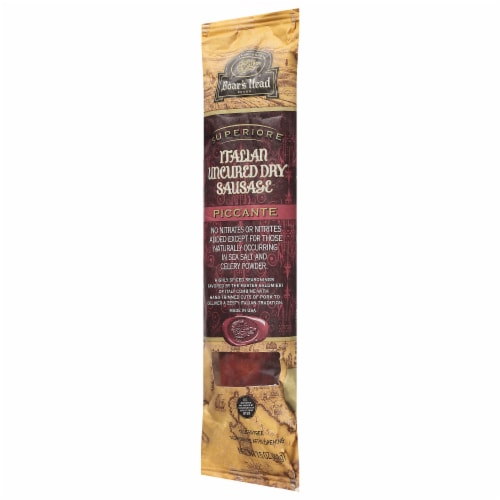 Boar's Head Superiore Italian Uncured Dry Sausage Piccante Perspective: back