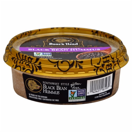 Boar's Head Southwestern Style Black Bean Hummus Perspective: back