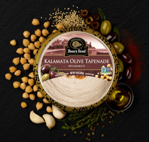 Boar's Head Kalamata Olive Tapanade Hummus Perspective: back