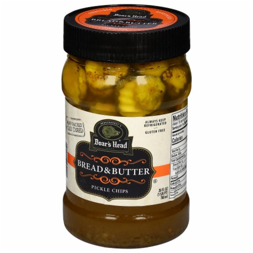 Boar’s Head Bread & Butter Pickle Chips Perspective: back