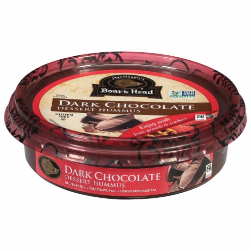Boar's Head Dark Chocolate Dessert Hummus 10 oz Perspective: back