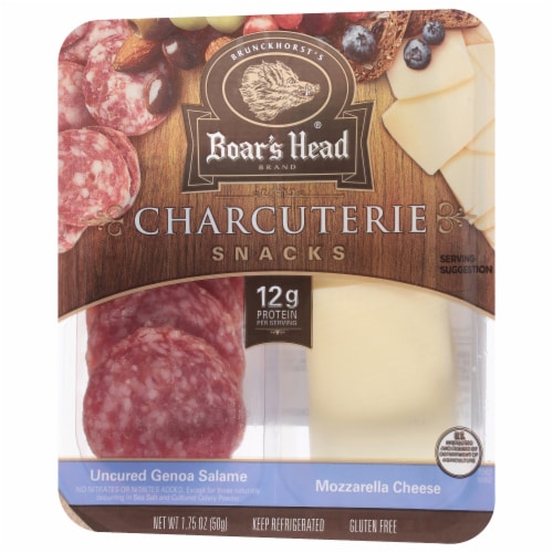 Boar’s Head Uncured Genoa Salame & Mozzarella Cheese Charcuterie
