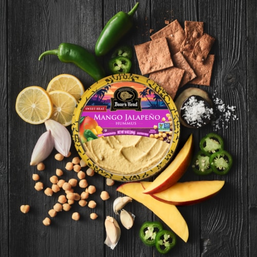 Boar’s Head Mango Jalapeño Hummus 10 oz Perspective: back
