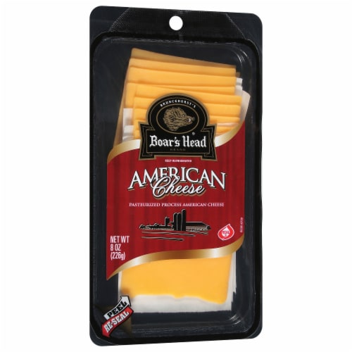 Boar's Head Yellow American Cheese Perspective: back