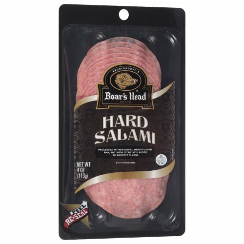 Boar's Head® Pre-Sliced Hard Salami Perspective: back