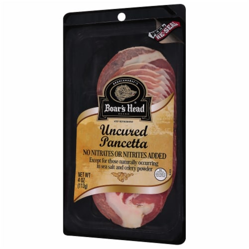 Boar's Head Uncured Pancetta Perspective: back