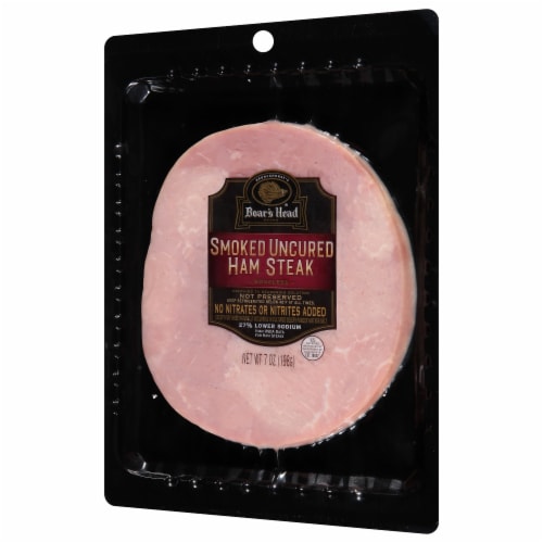 Boar's Head Smoked Uncured Ham Steak Perspective: back