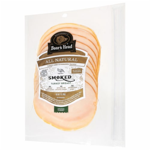 Boar's Head All Natural Smoked Turkey Perspective: back