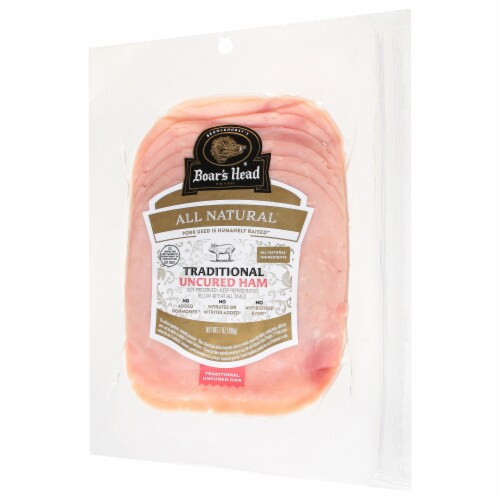 Boar's Head All Natural Traditional Uncured Ham Perspective: back