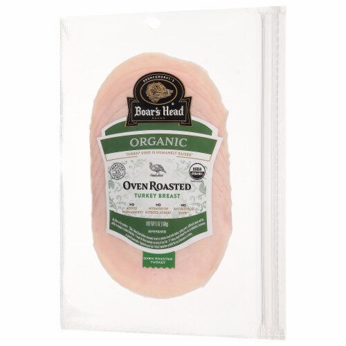Boar’s Head Organic Roasted Turkey Breast Perspective: back