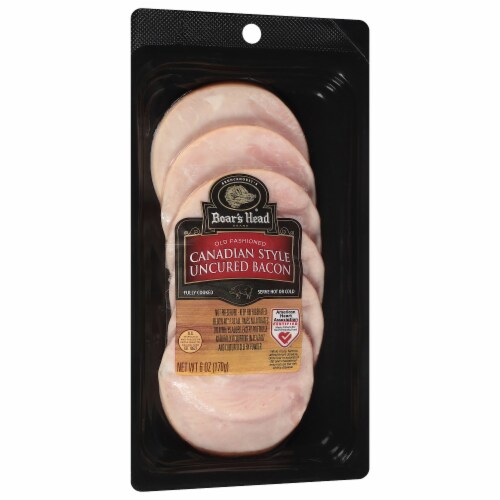 Boar's Head Canadian Style Uncured Bacon Perspective: back