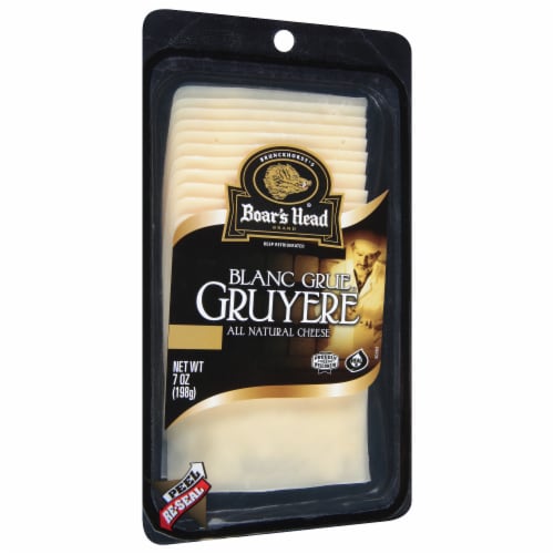 Boar's Head Blanc Grue Gruyere Cheese Perspective: back