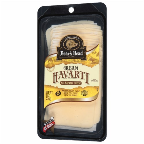 Boar's Head Cream Havarti Cheese Perspective: back
