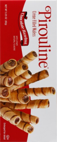 Pirouline® Chocolate Hazelnut Wafers Perspective: back