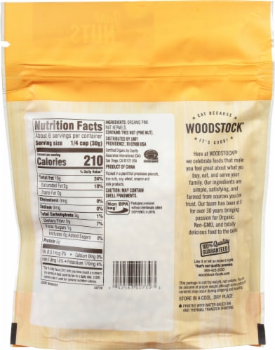 Woodstock Organic Pine Nuts Perspective: back