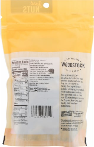 Woodstock Organic Brazil Nuts Perspective: back