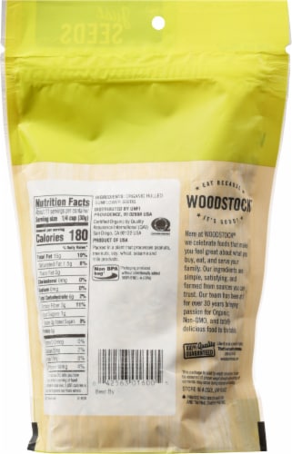 Woodstock Just Seeds Organic Sunflower Seeds Perspective: back
