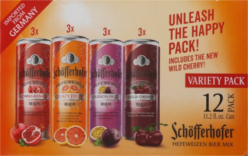 Schofferhofer Beer Variety Mix Perspective: back
