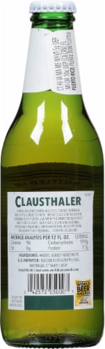 Clausthaler Non-Alcoholic Beer Perspective: back
