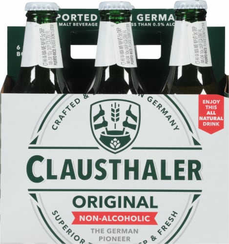 Clausthaler Premium Non-Alcoholic Beer Perspective: back