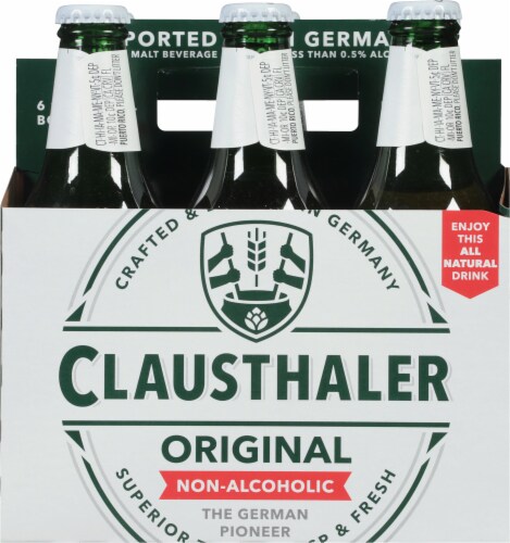 Clausthaler Premium Non-Alcoholic Beer Perspective: back