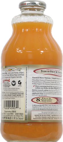 Lakewood Orange & Carrot Juice Perspective: back