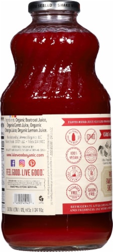 Lakewood® Organics Beet Orange Carrot Juice Perspective: back