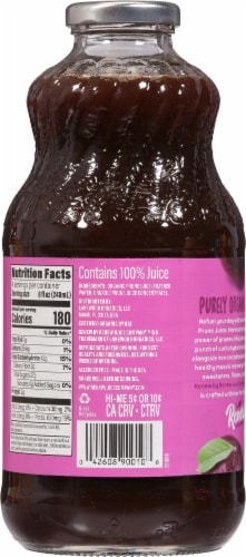 Renew™ Purely Organic Prune Juice Perspective: back