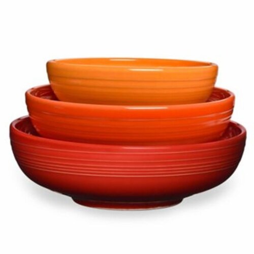 Fiesta® Extra-Large Bistro Bowl in Scarlet Perspective: back