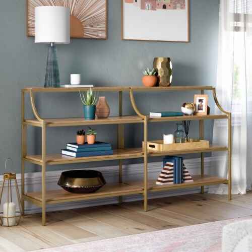 Sauder International Lux Console Table Sindoori Mango Finish 1 Smith s Food and Drug